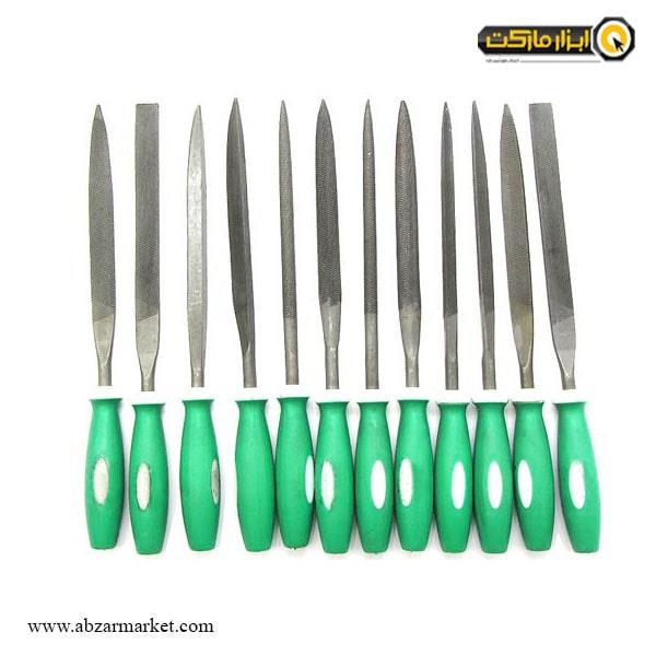 ست سوهان دم موشی ولف 12 عددی